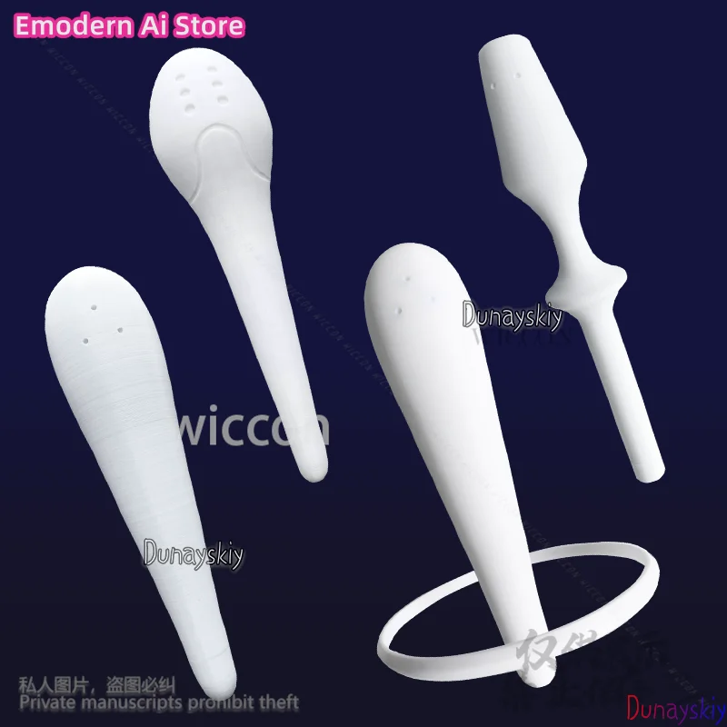 Anime Alien Stage Idol Microphone 3D Polylactic Props Mizi Sua Luka Cosplay Prop Female Male Halloween Party Roleplay Customized