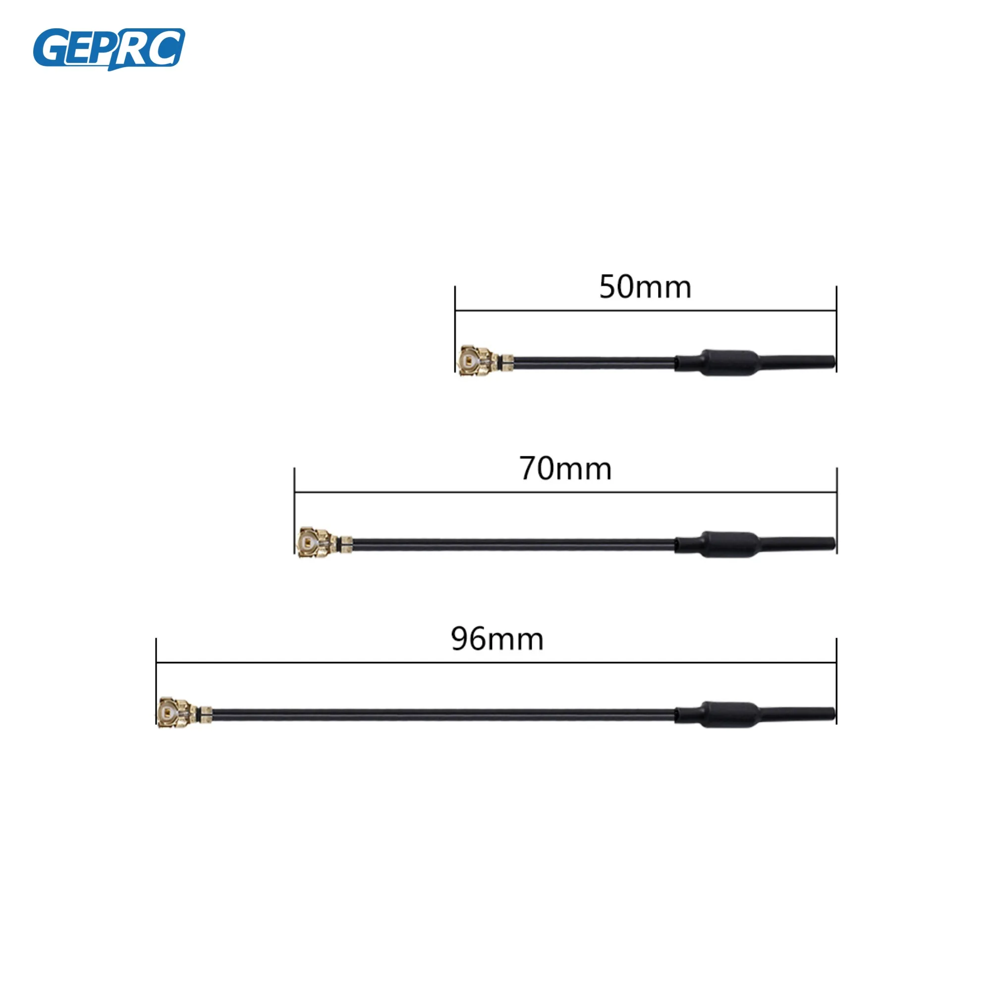 GEPRC-antena de tubo de cobre IPEX 5,8G, conector IPEX 2,4G, 5,8 GHz, bricolaje, RC, impedancia inferior, FPV, Quadcopter, piezas de estilo libre