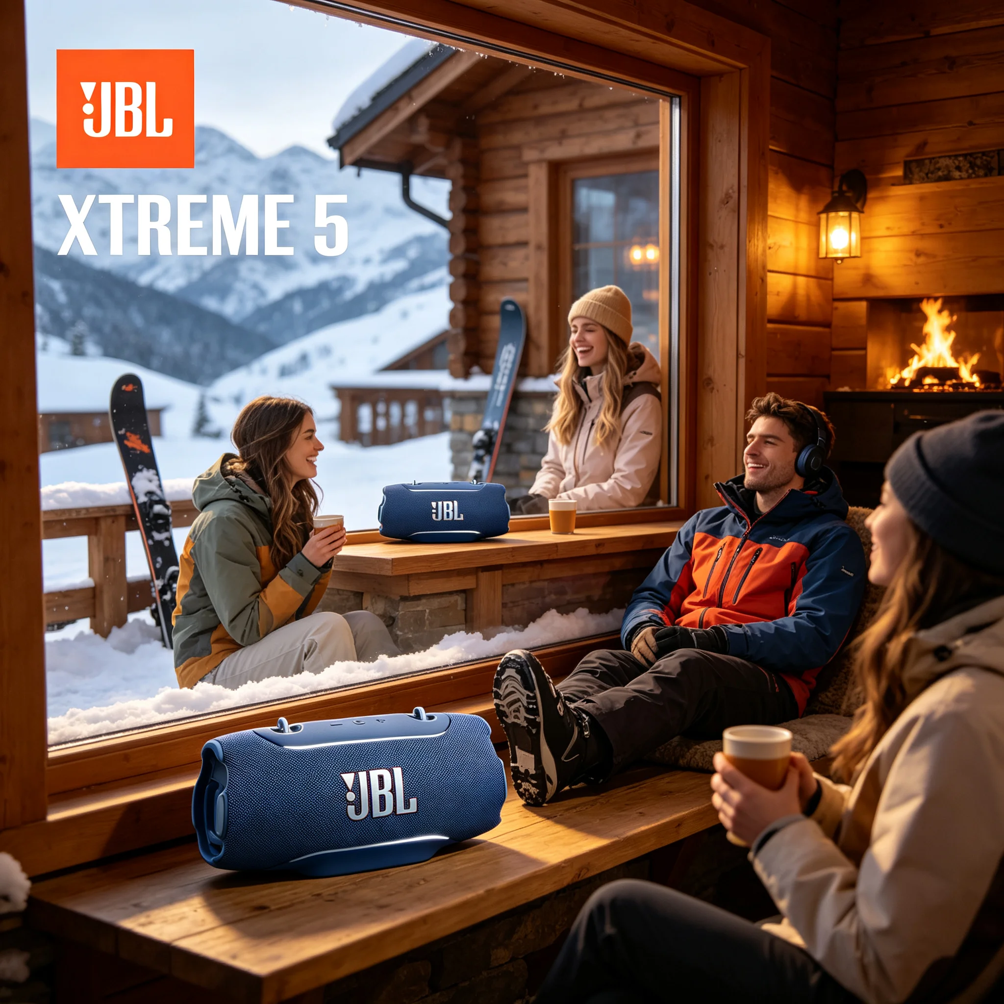 JBL Xtreme 5 Bluetooth Party Speaker JBL Pro Sound IP68 Water Resistant Auracast Multi Speaker Link Stereo Audio Box