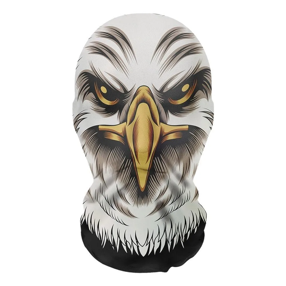 شبح الوجه محاكاة ساخرة واقية من الشمس أغطية الرأس مضحك كامل الوجه بالاكلافا الذئب بالاكلافا قبعة الهالوين