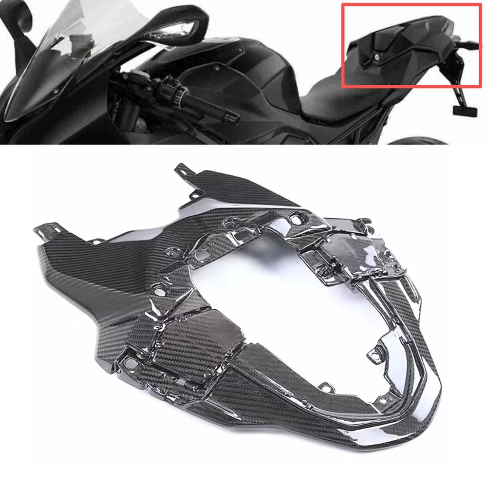 

Carbon Fiber Motorcycle Body Under Tail Fairing Passenger Seat Bottom Cover For BMW S1000RR 2023 2024 2025 M1000RR 2023 - 2025