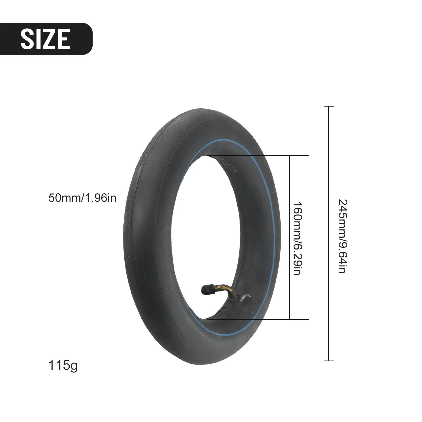 Scooter Tyres Rubber Thickened 10Inch 10X250 Bike MTB Parts Replacement Sports Accessories Outdoor Top-quality