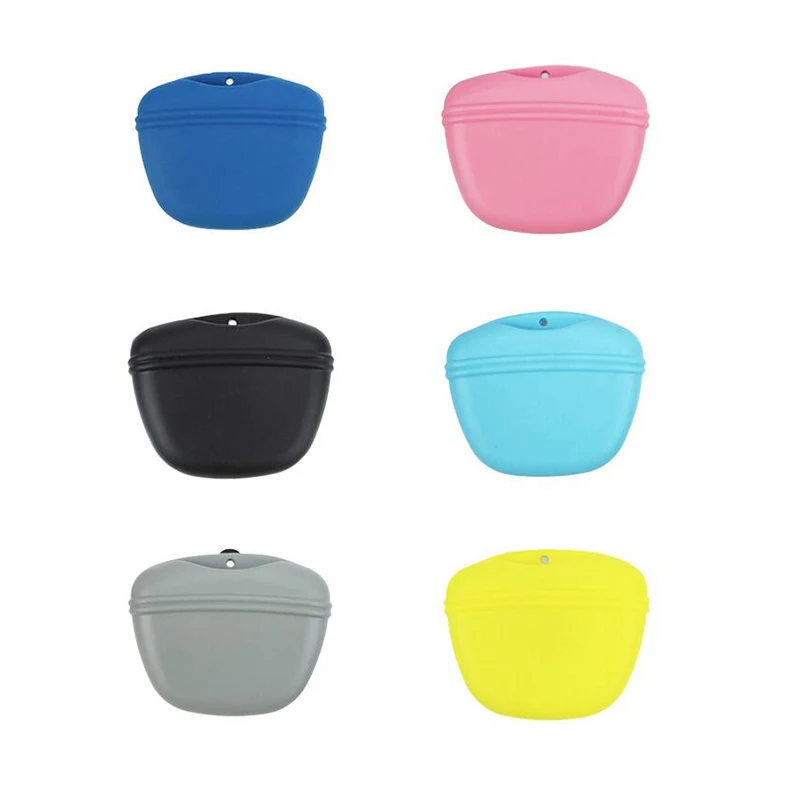 Pet Supplies Dog Food Package New Fashionable Portable Food-grade Silicone Material Dog Training Fanny Pack Pet Snack Bag