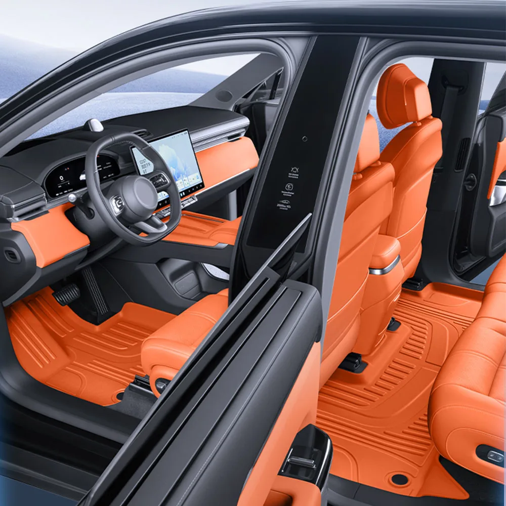 

For Leopard Titanium 7 Car Foot Pad Full Surrounding TPE Single Layer Floor Mat Interior Modification Accessories