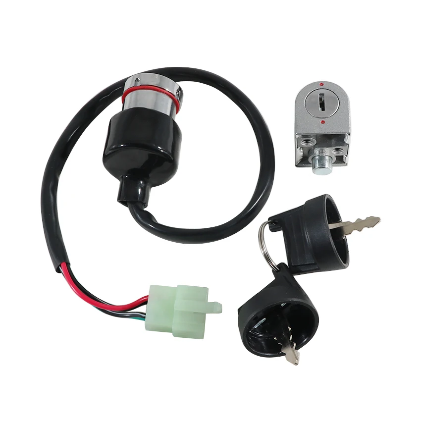 Fuel Gas Ignition Switch Lock With Key Kit For CFMoto CF500-C CF500-D CF500-E CF600-B CF600-C CF625-B CF625-C X5 X6 9010-010000