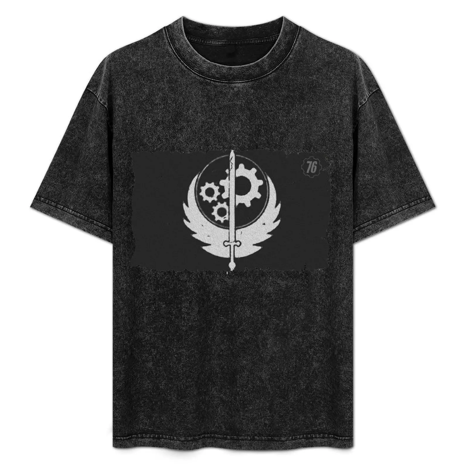

Brotherhood Of Steel Sigil T-Shirt Urban Style Print T-Shirt