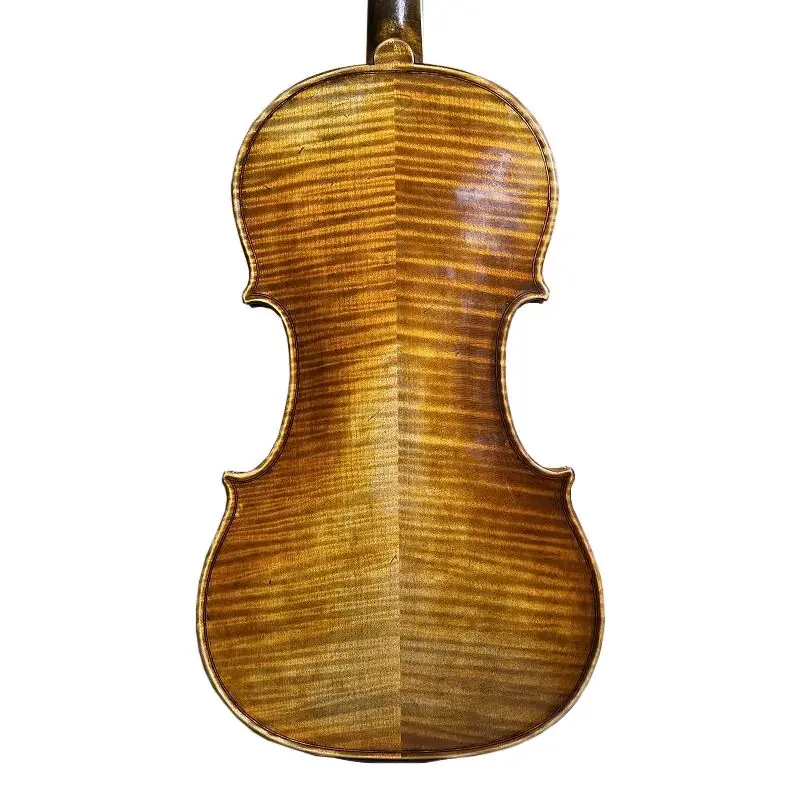 

Aiersi cheap price new coming professional all handmade violin with oil painting and antique broken skin ebony accessories