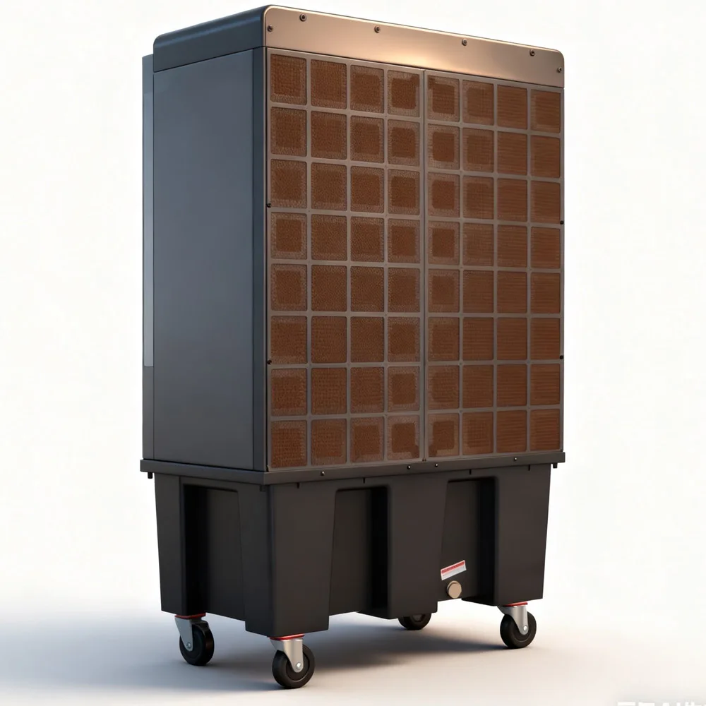 HHB Evaporative Cooler ETL SAA CE 22000m3/h Heavy Duty Big Water Fan Cooler for air Cooling for Australia Europe USA