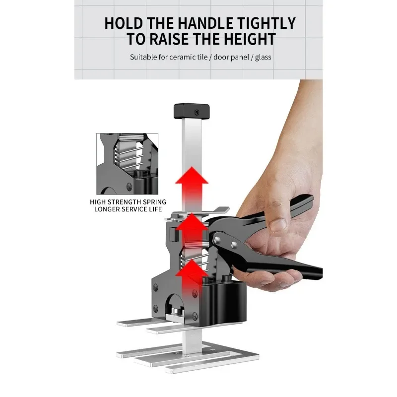 Labor-Saving Handle, Construction Jack, Wall Tile Locator, Multi-Function Lifting Device, Panel Lifting Cabinet Jack, Load 170KG