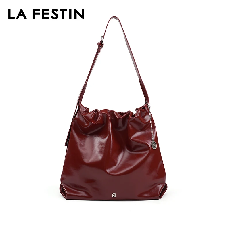 LA FESTIN Original Tote Bag for Women Large Capacity Bags Fashion Shoulder Bag 2024 New Crossboby Bag Bucket Bag