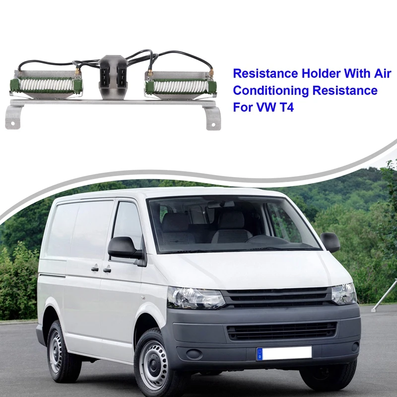 

7D0971804E Car Resistance Holder With 2X Air Conditioning Resistance For VW T4 Spare Parts Accessories