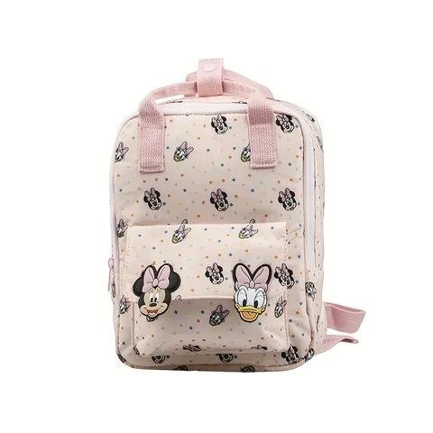 Disney 2025 Ny Minnie Tecknad Barnryggsäck Mini Skolväska Söt Axelväska för Pojkar och Flickor 10 best sales skolväskor för flickor - №9