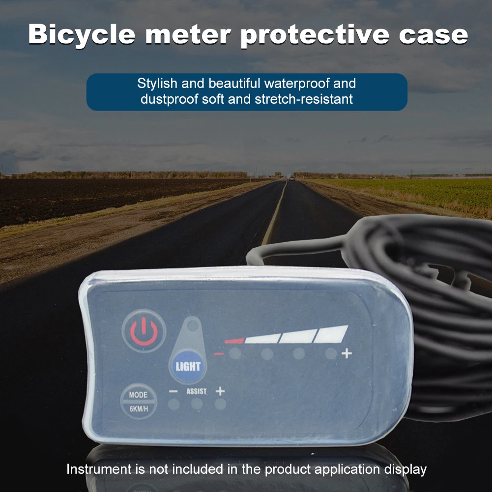 Silicone Electric Speedometer Screen Cover Waterproof Ebike Monitor Cover Dustproof for 790 810 880 Speedometer Display Screen