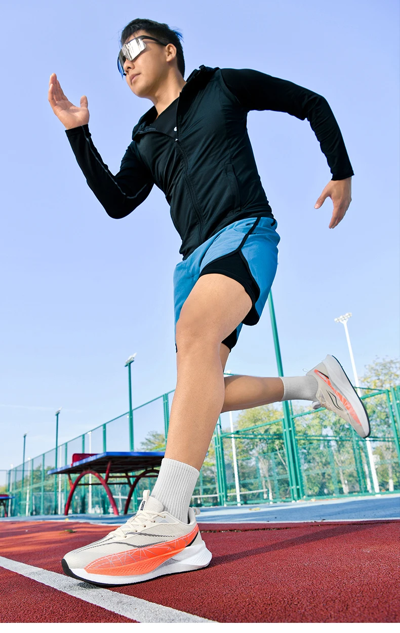 Weiße Marathon-Laufschuhe für Herren, spezielle Sportschuhe, atmungsaktive Turnschuhe, gepolsterte Turnschuhe für Rennen, Joggen, Outdoor, Tennis, Sportschuhe – Detail 13