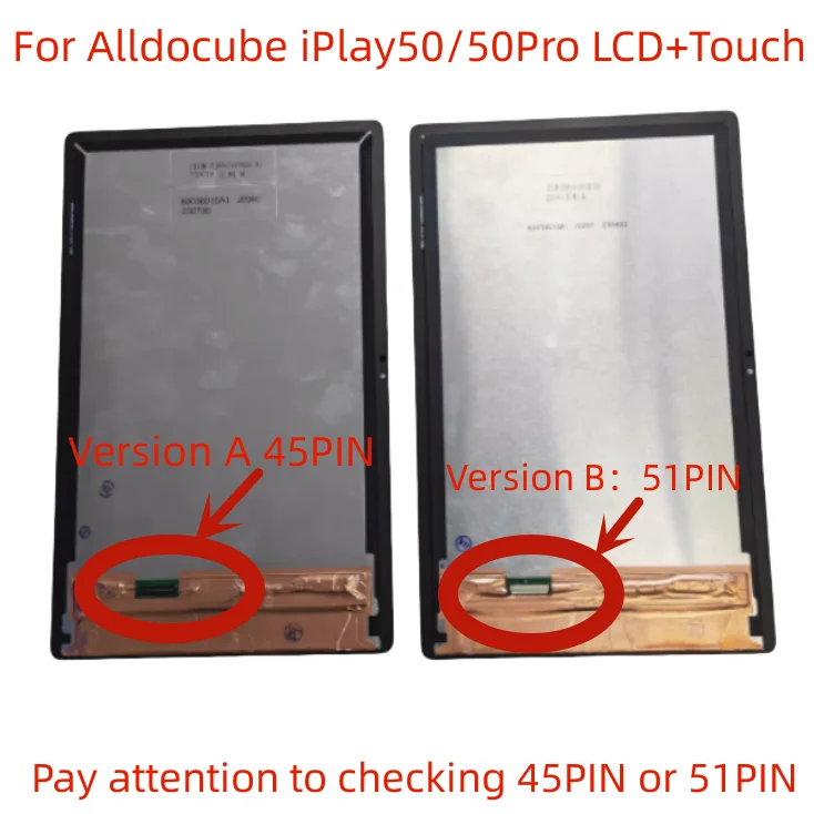 10.36-inch LCD display, suitable for Alldocube iPlay50 T1020 iPlay50 Pro touch screen digitizer, with LCD display component