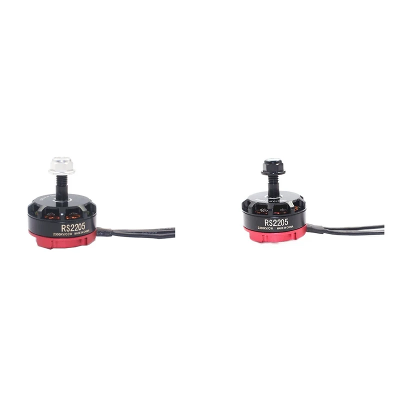 RC RS2205 2205 2300KV Metal Brushless Motor For 2-6S 20A/30A/40A ESC FPV RC QAV250 X210 Racing Drone Multicopter CW