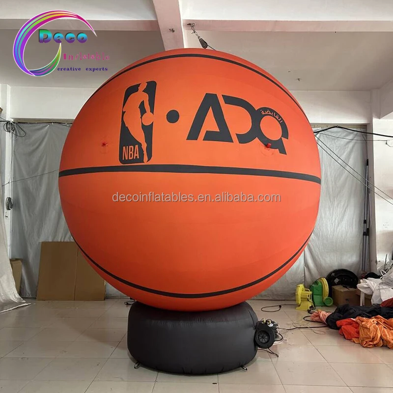 Customized Inflatable Ball Model Sport Game Event Decoration Inflatable Basketball