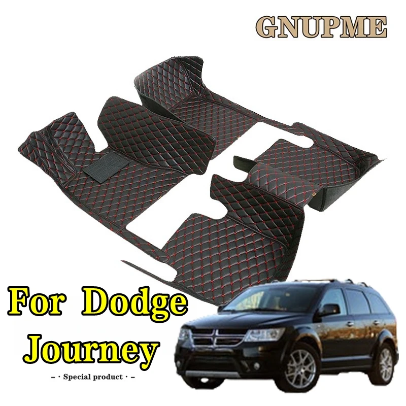 Custom Car Floor Mats For Dodge Journey  2009 2010 2011 2012 2013 2014  2015 2016 2017 2018 Auto Carpets Foot Coche Accessorie