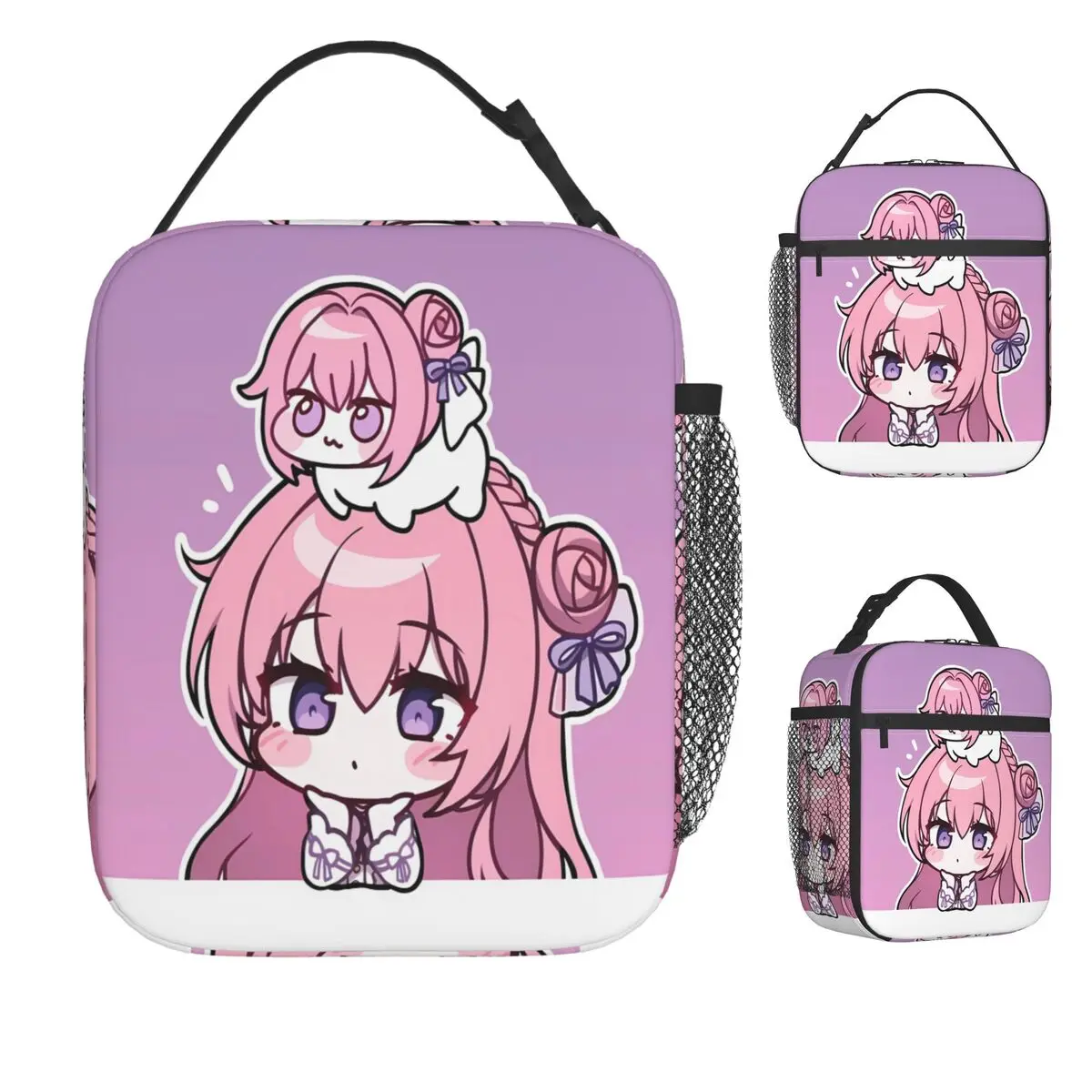 

Doro Funny Meme Lunch Bag Portable Lunch Box Office Custom Cooler Bag Retro Waterproof Tote Food Bags