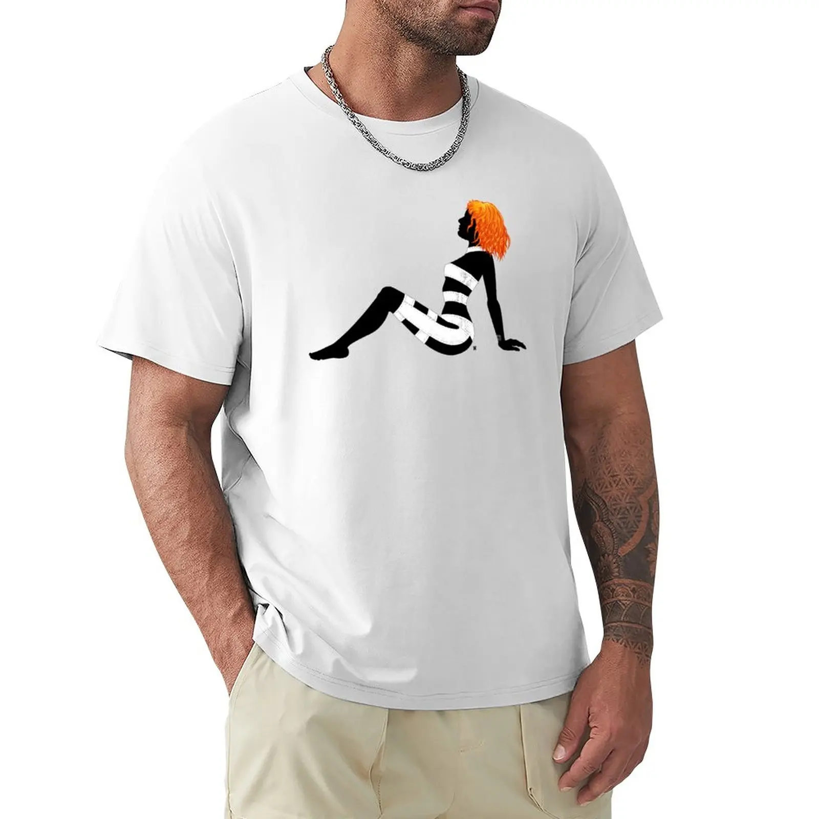 

Leeloo Dallas Mudflap (mirror) T-Shirt oversized t shirts Anime t-shirt quick drying t-shirt t shirts men