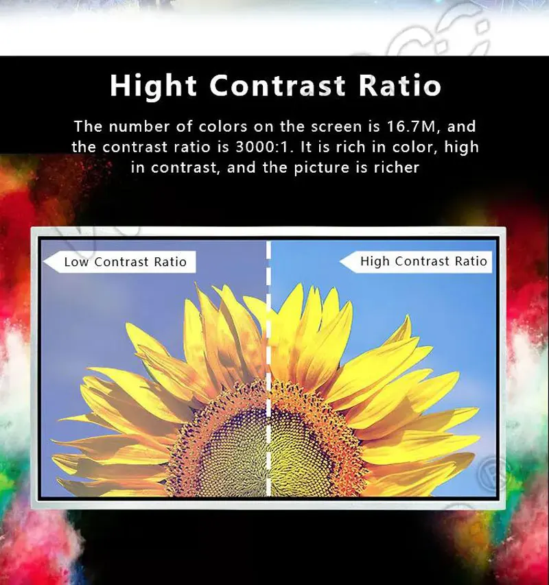 21.5 بوصة 1920x1080 TFT وحدة LCD الإعلان IPS عرض Wisecoco شاشة صناعية كمبيوتر محمول سطح المكتب شاشة ثانوية LVDS