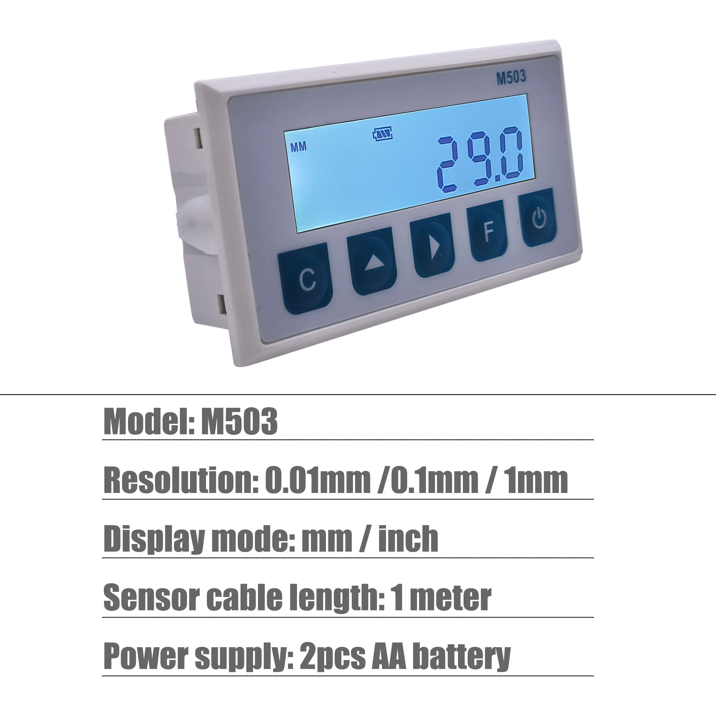 M503 Magnetwaage DRO-Display Integriertes eingebettetes Magnetmesssystem Magnetband mit Fleckbandprofil Holzbearbeitung – Detail 4