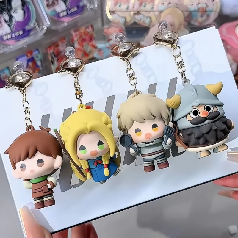 Minidoll Delicious in Dungeon Marcille Finger Puppet Keychain Anime Figure Peripheral Collectible Gift for Anime Fans