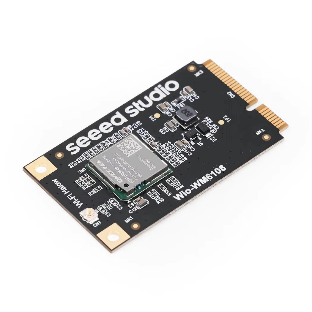 109990565 Wio-WM6180 Wi-Fi HaLow Mini-PCIe Module Keyboard Breakout