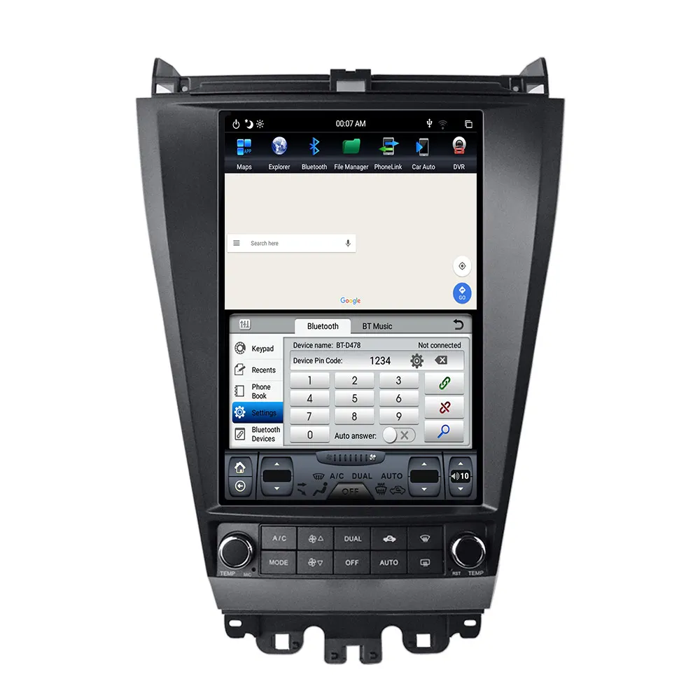 Car Radio for Accord 2003-2007 Navigation Touch Screen Auto Wireless Carplay Car Multimedia Player Stereo  Head Unit