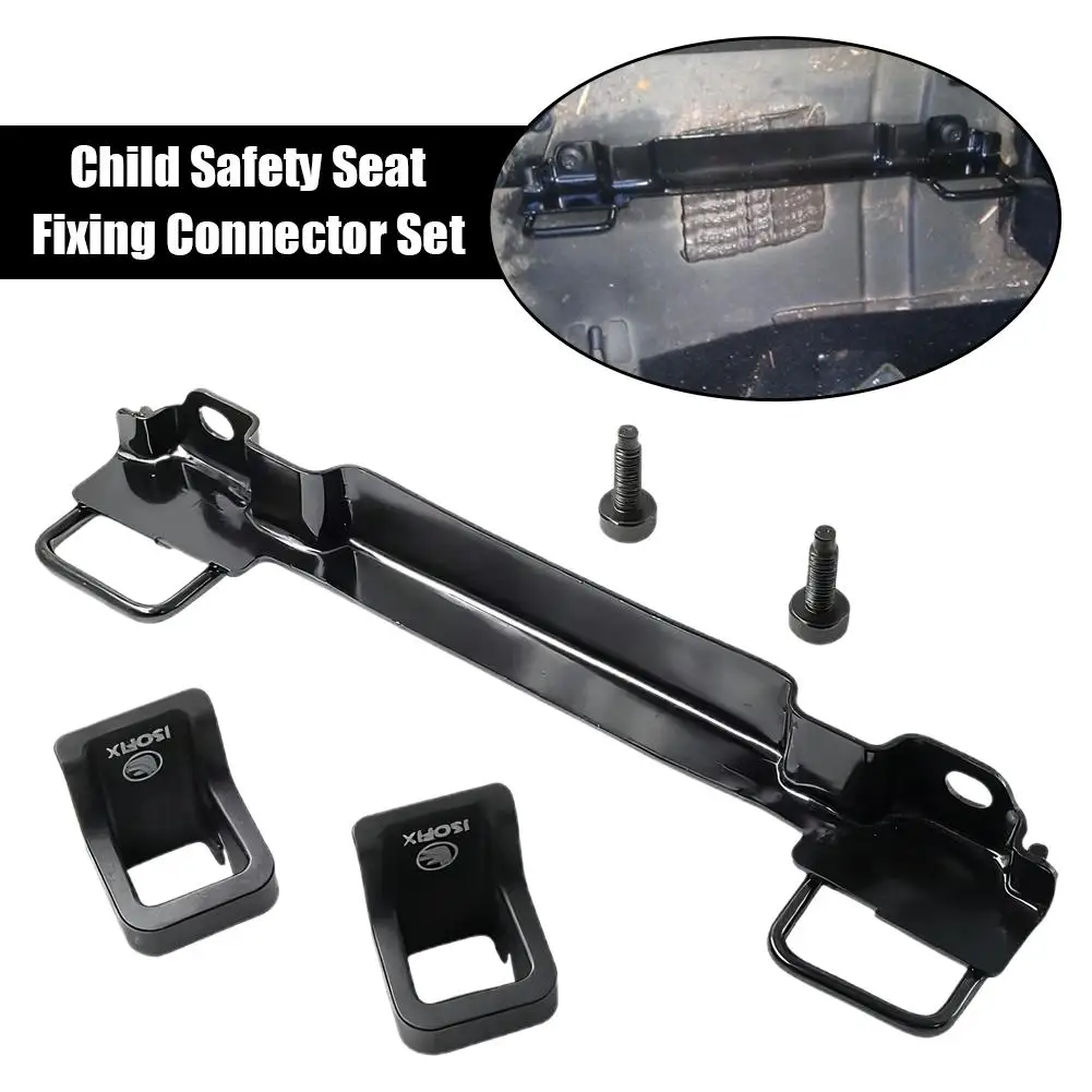 Child Safety Seat Fixing Connector Set  Restraint Anchor IsoFix Mounting Kit Fit For Ford Focus MK2 2004-2011 Car Accessories
