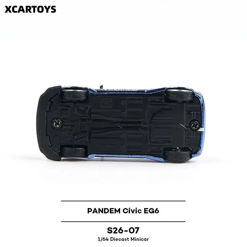 XCARTOYS 1:64 Honda Civic EG6 Rocket Bunny Widebody Alloy Diecast Model Car JDM Collectible