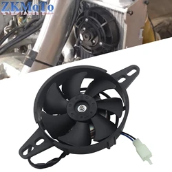 Motorcycle ATV Engine Electric Radiator 12V Cooling Fan Oil Cooler For KTM Honda Yamaha Suzuki Kawasaki EXC CRF RMZ YZ WR KX KLX