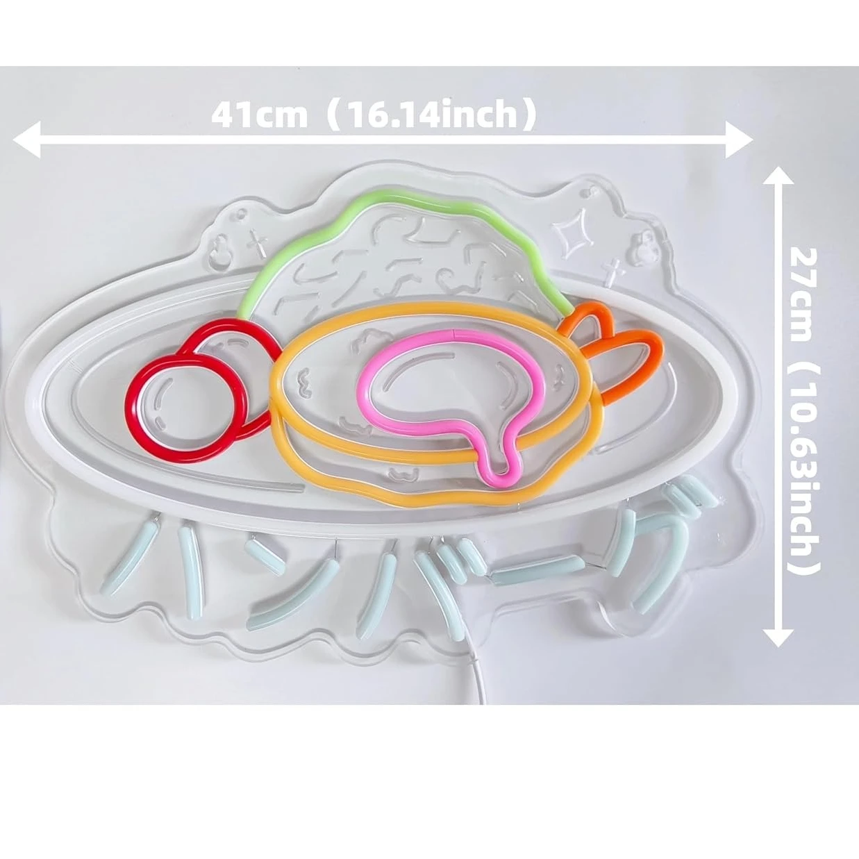 Japanese Hamburg Steak Neon Sign Hamburger Meat Neon Lights for Restaurant Shop Cafe Kitchen Party Home Decor USB Power Dimmable