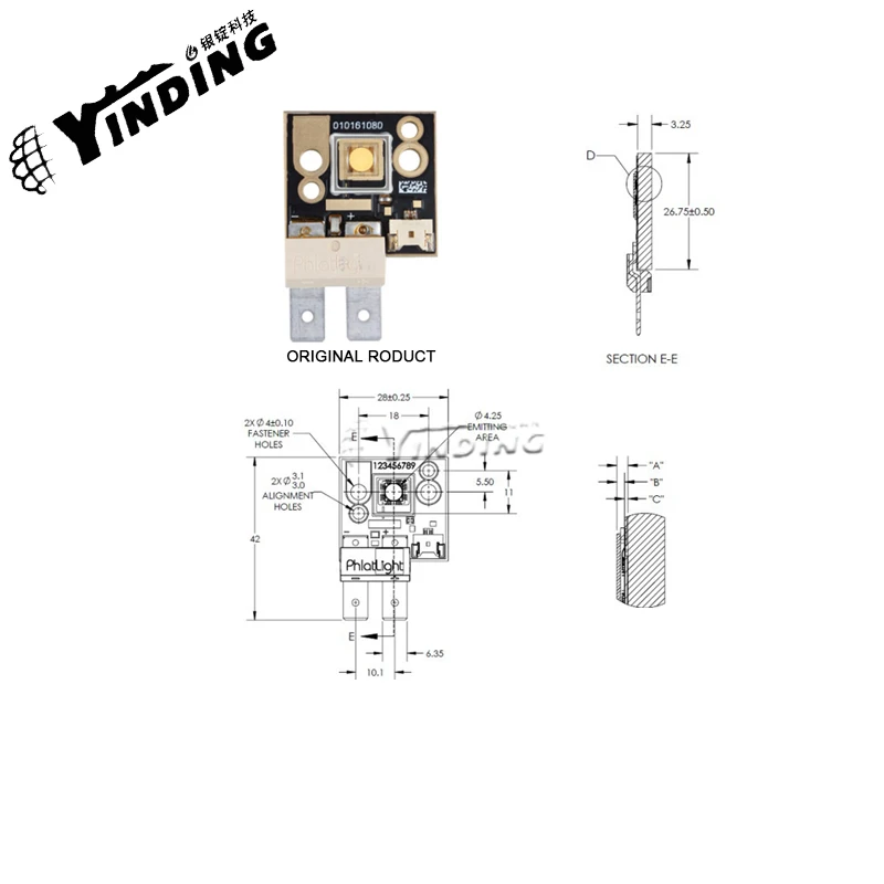 1 pz CBT-140 bianco/bianco caldo/bianco neutro 120W LED ad alta potenza l\'attrezzatura medica per l\'illuminazione del palcoscenico la sorgente