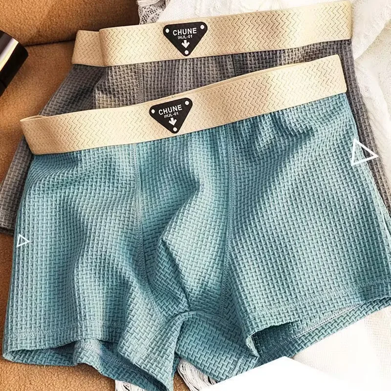 8pcs Men's Panties Sexy Shorts Cotton Underwear Male Breathable Boxers Solid Boxershorts Fashion Underpants