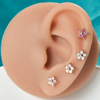 10 best sales Piercing z różowego złota - №5