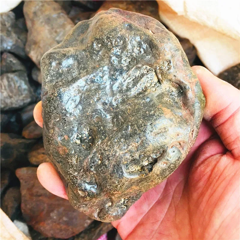 50-600g natural Iron silicide meteorites Rock raw stones minerals Specimen Collection Meteorite Home decor gift