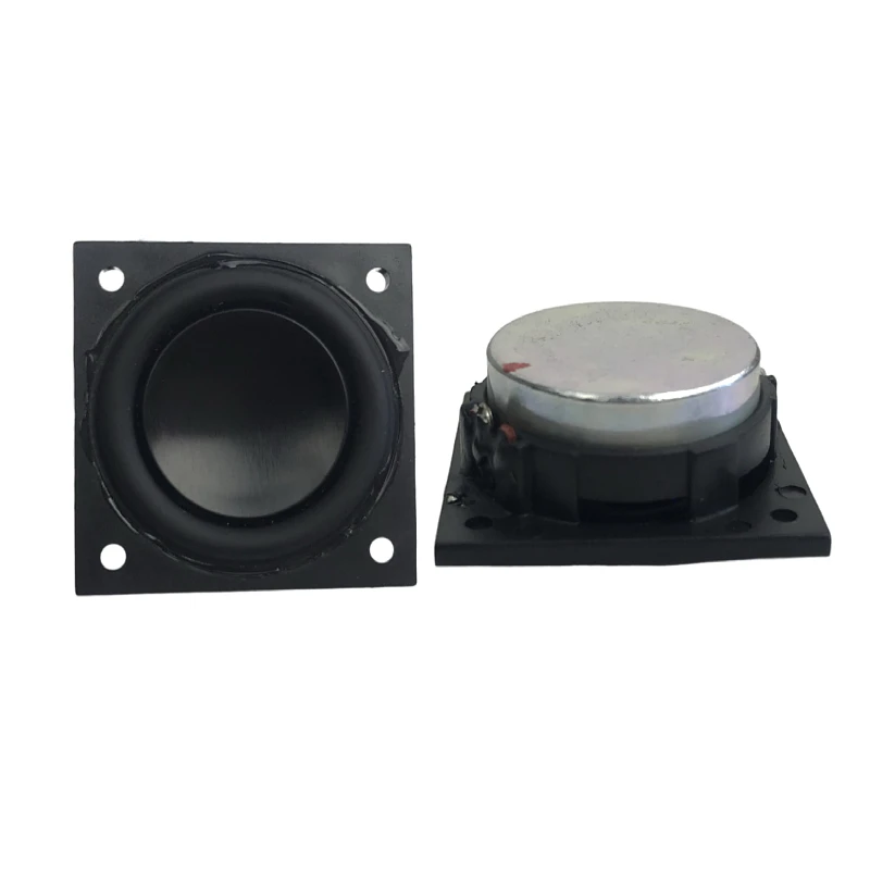 Factory Square 28mm 4Ω/8Ω RMS power 3W Bass Speaker Mini Neodymium magnet PU edge 1Inch car/home audio SubWoofer Speaker Driver