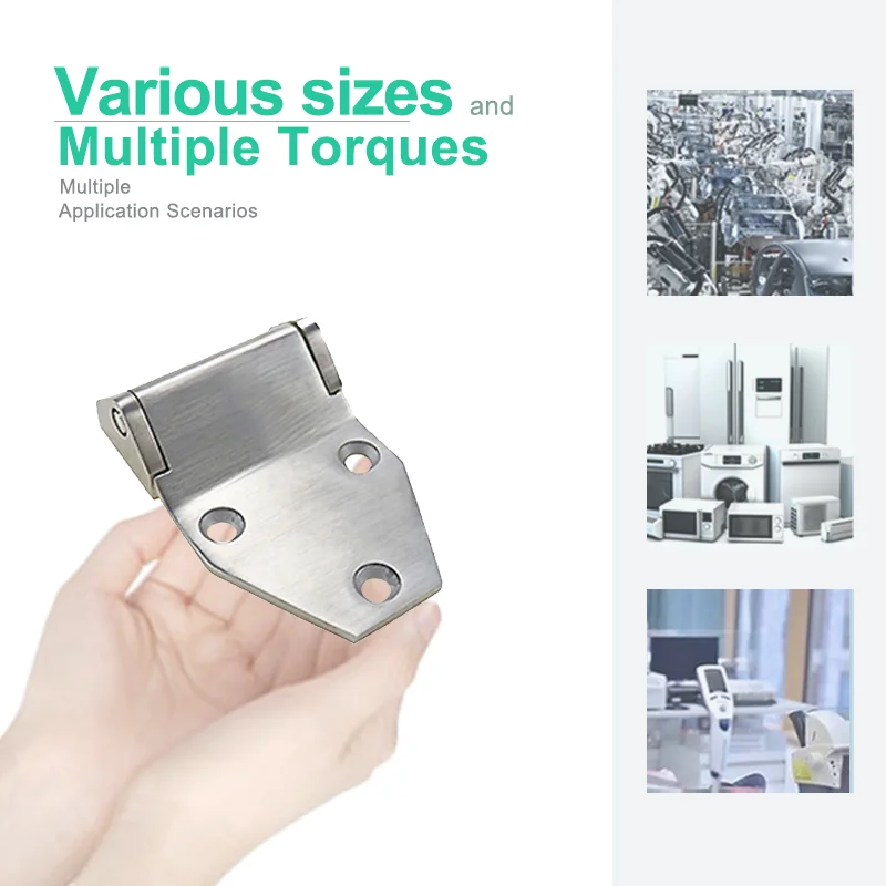 304 Stainless Steel Asymmetric Butterfly Shaped Heavy-Duty Hinge Suitable For Industrial Heavy-Duty Equipment