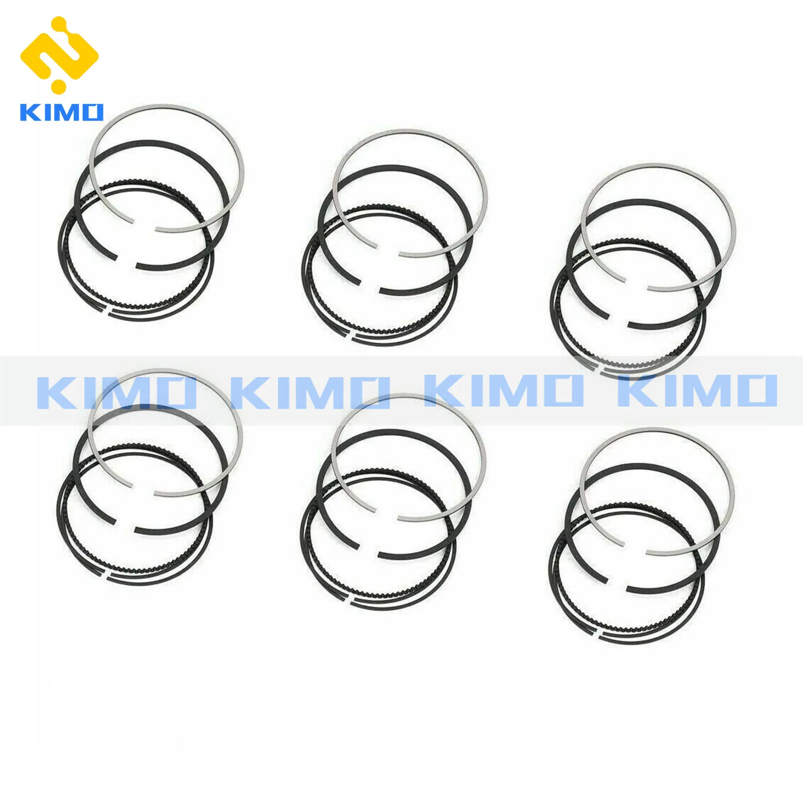 

6x Piston Rings 88mm STD For Mercedes-Benz M276 3.0 W205 X166 C43 AMG E400 S400