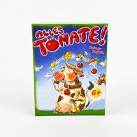 ALLES TOMATE! Bilingual Board Game 2-8 Players Parent-Child Memory Challenge Party Fun