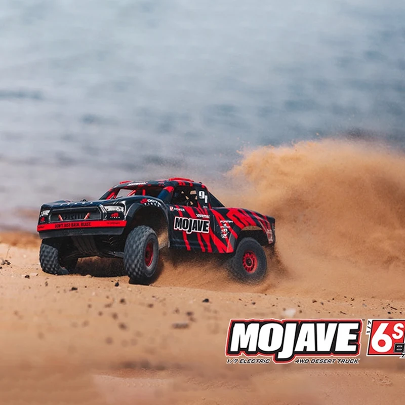 รถอาร์มา วี2 โมฮาเว 1/7 โมฮาเว 6S 4WD รถบังคับวิทยุ รุ่นพิเศษ รถบรรทุกจำลองไฟฟ้า สำหรับขับขี่ในทะเลทราย รถออฟโรด