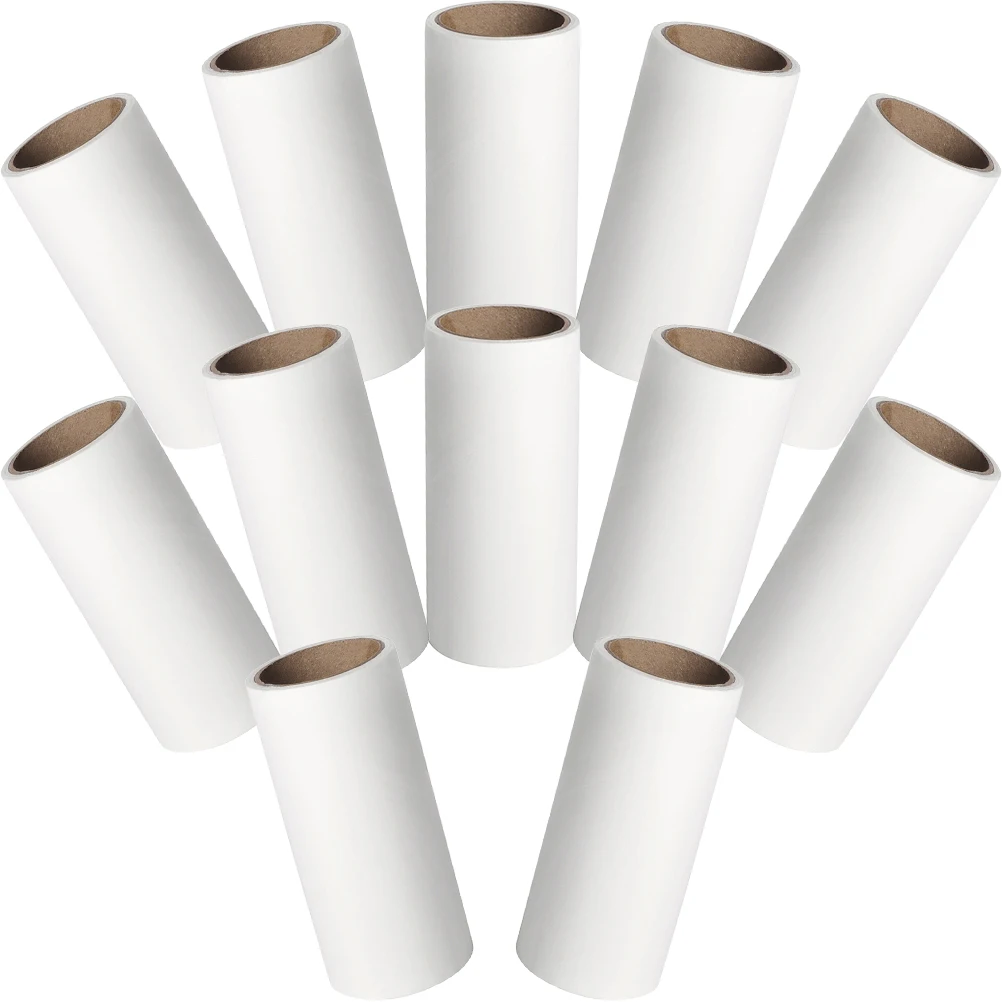 

12Pcs Multi-Function Pet Hair Remover Roller Lightweight Design for Furniture Garments Cars Efficient Reusable Lint Removal Tool