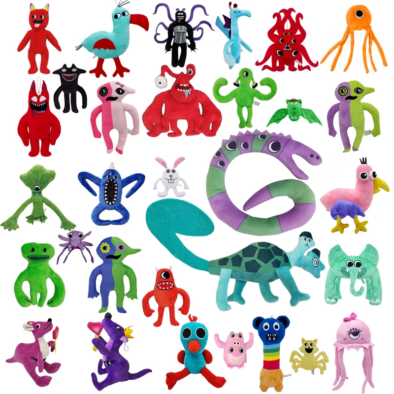 لعبة قطيفة كبيرة لحديقة بانبان للأطفال ، دمى محشوة ، كبيرة ، سيركا رقميا مذهلا ، بوني جاكس ، هدايا الكريسماس ، أنماط