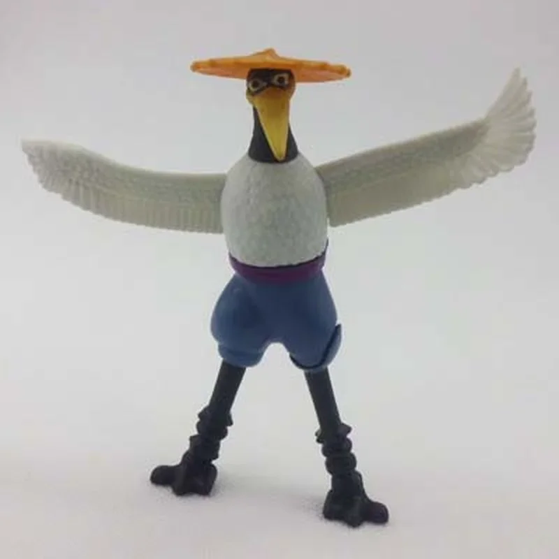 McDonaldsa MC figura Kung Fu bambola Panda gru Po Monkey Master Mantis ornamento accessori bambini presenti