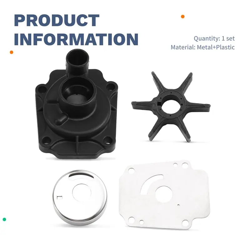 A85E-Water Pump Repair Kit For DF25 DF30 DT25 DT30 Outboard Engine 17411-94L00 1741194L00 25HP 30HP