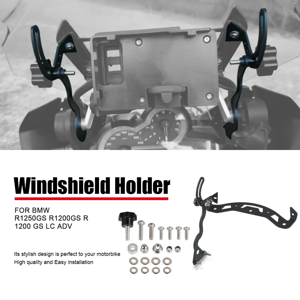 

NEW For BMW R1250GS R1200GS R 1200 GS LC Adv Windshield Support Holder R 1250 GS Adventure R1200 GS R 1250GS 2013-2018 2019 2020