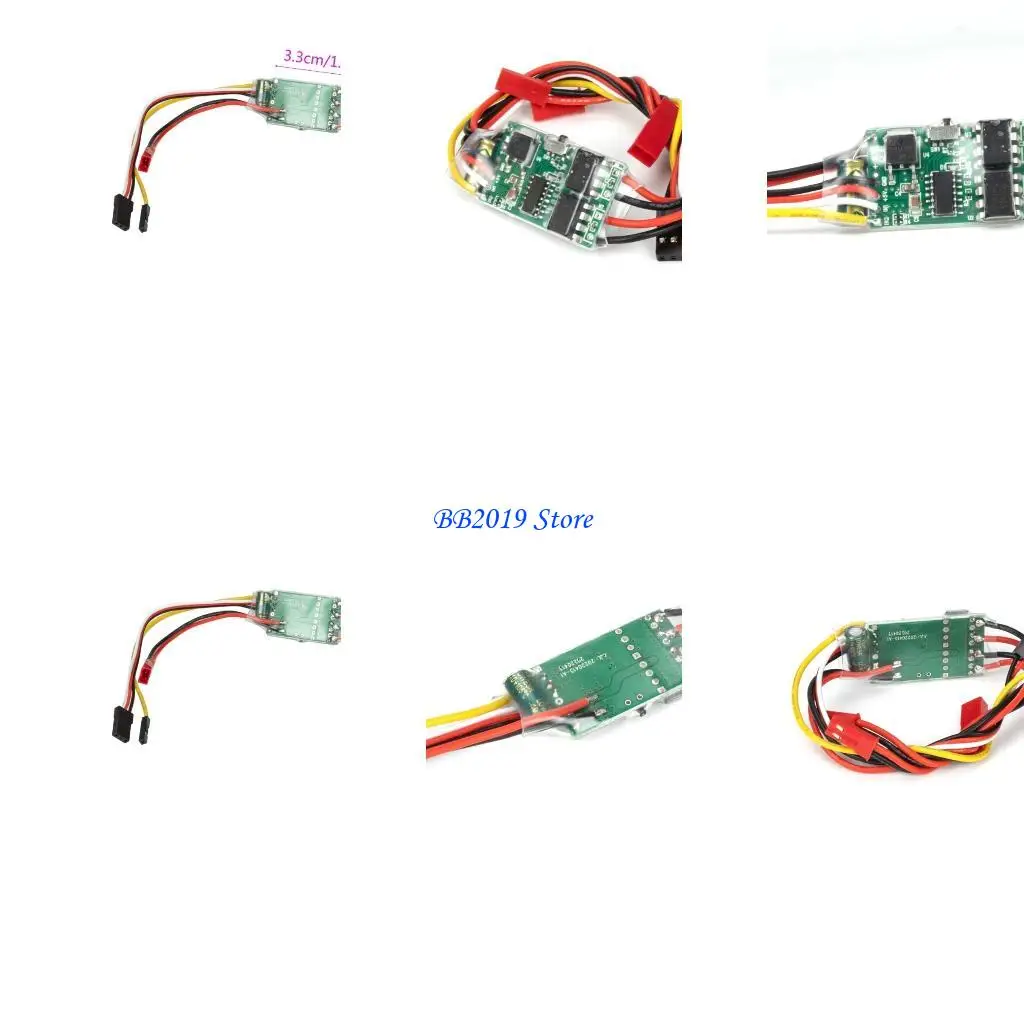 Q0KB gebürstete ESC -Motor -Elektromotionskontroller 5V 1,5A BEC Dual Way Motor Teile