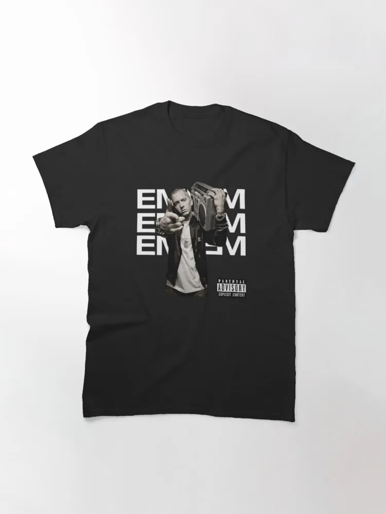 Eminem Boombox Classic T-Shirt Tees Hot Sale Outdoor Cotton