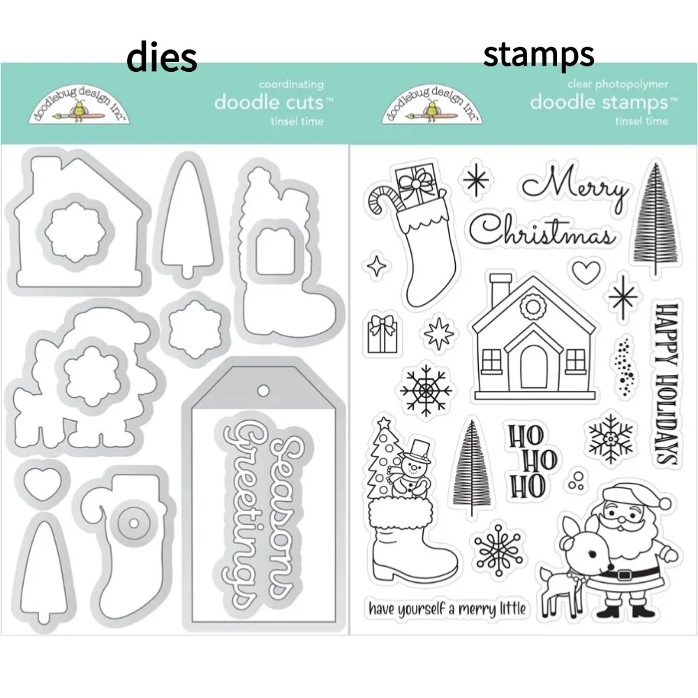 Natal corte de metal abelhas e abóboras morre e selos para pessoas diy scrapbooking álbum de fotos gravação cartões de papel decorativos